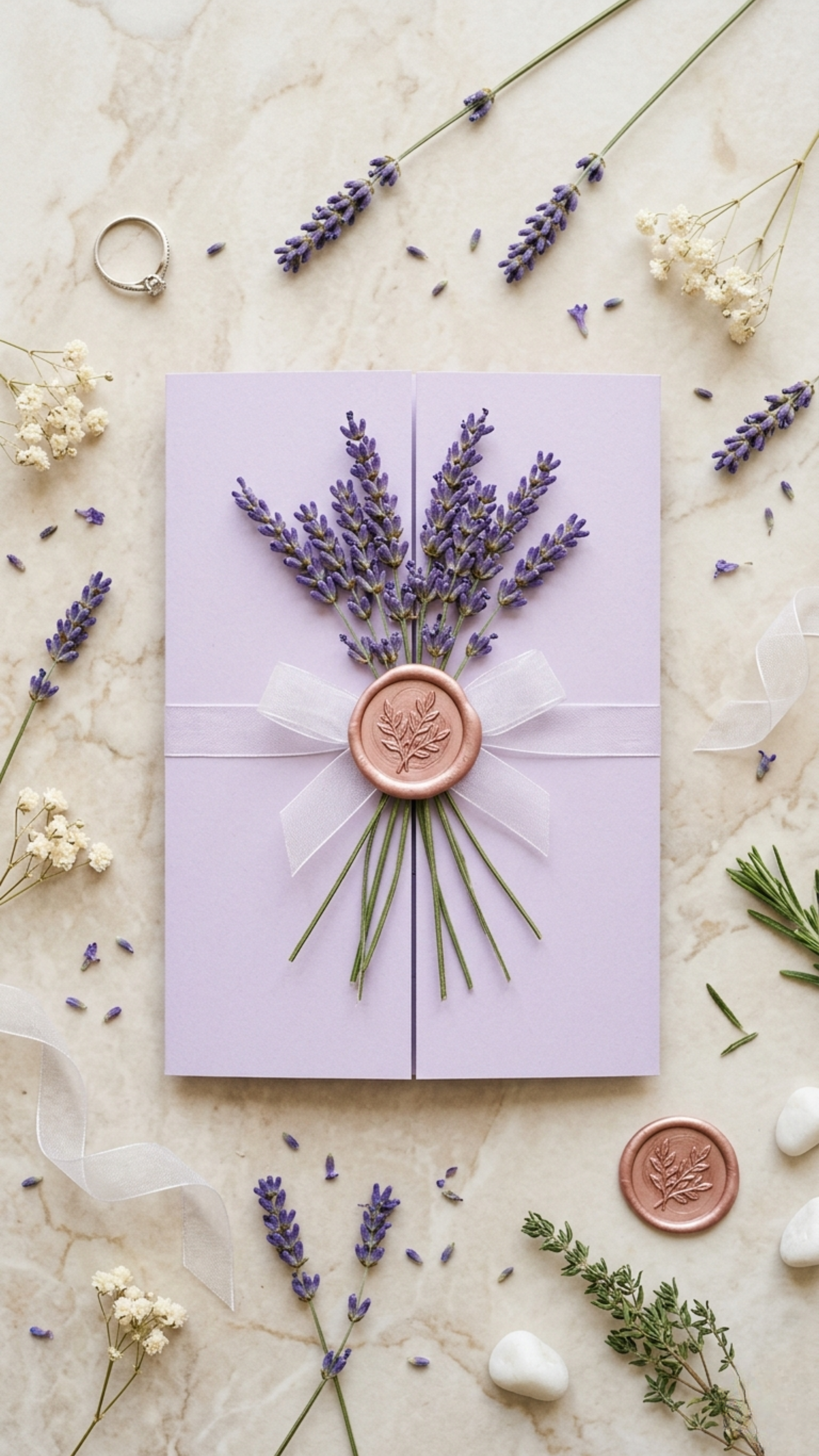 Wax sealed invitation IV